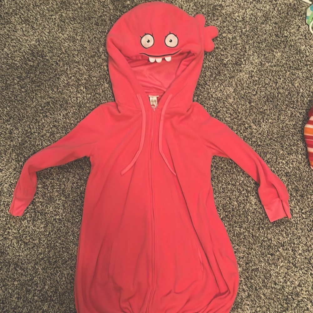 Girls Ugly Doll costume/sweatshirt